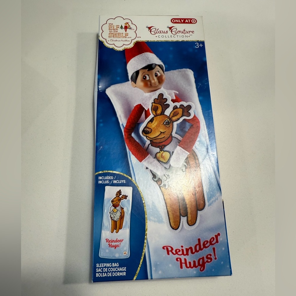 Elf on the Shelf "Reindeer Hugs Sleeping Bag" Accessory